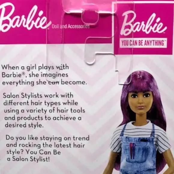 Barbie Salon Stylist You Can Be Anything Doll BNIB - Picture 5 of 5